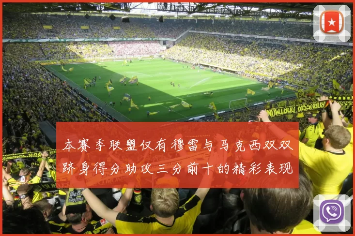 本赛季联盟仅有穆雷与马克西双双跻身得分助攻三分前十的精彩表现