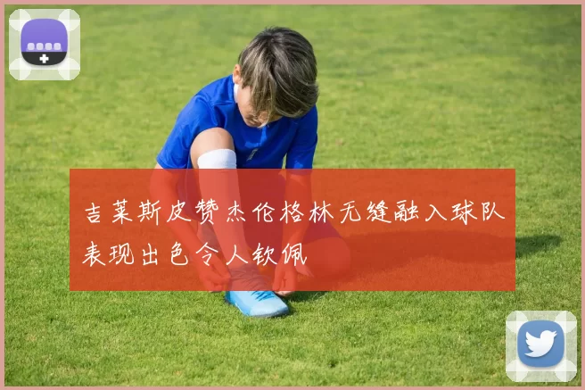 吉莱斯皮赞杰伦格林无缝融入球队表现出色令人钦佩